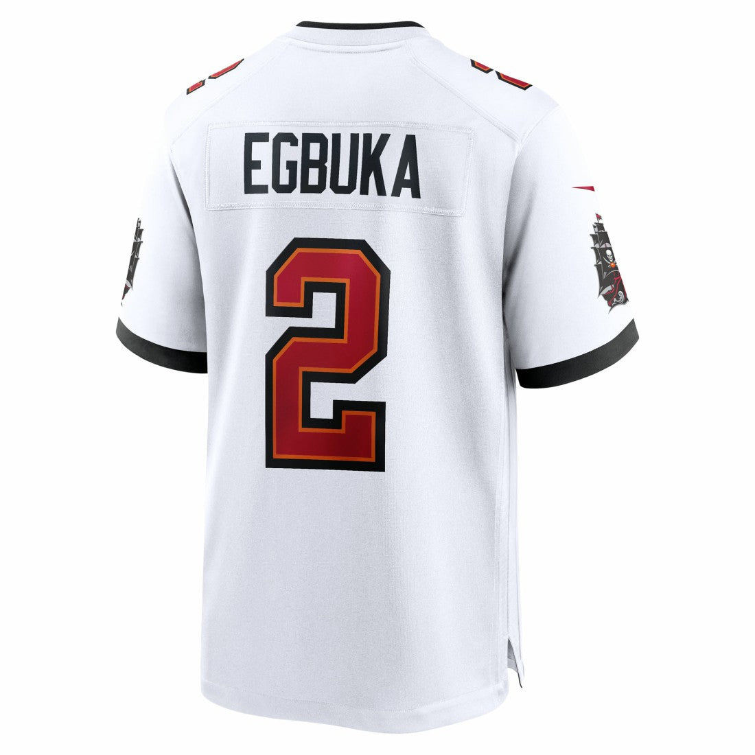 Emeka Egbuka Tampa Bay Buccaneers 50th Season Game Jersey - White - Nike