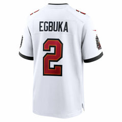 Emeka Egbuka Tampa Bay Buccaneers 50th Season Game Jersey - White - Nike