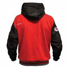 Kansas City Chiefs ActionHeat 5V Battery Heated Full-Snap Varsity Jacket - Red/Black - NFL