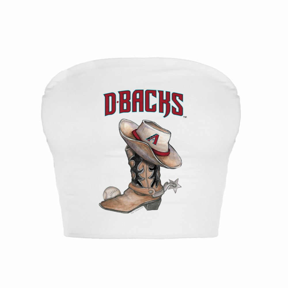 Arizona Diamondbacks Tiny Turnip Women's Cowboy Boot Crop Tube Top Near Me