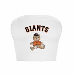 San Francisco Giants Tiny Turnip Women's Teddy Bear Crop Tube Top Near Me
