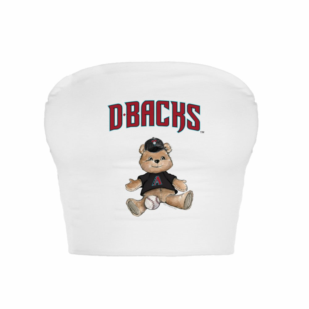 Arizona Diamondbacks Tiny Turnip Women's Teddy Bear Crop Tube Top Discount