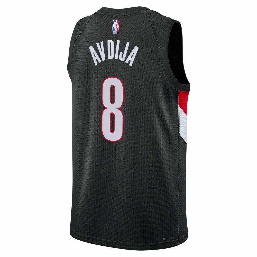 Nike Deni Avdija Portland Trail Blazers Unisex Swingman Jersey Icon Edition Black