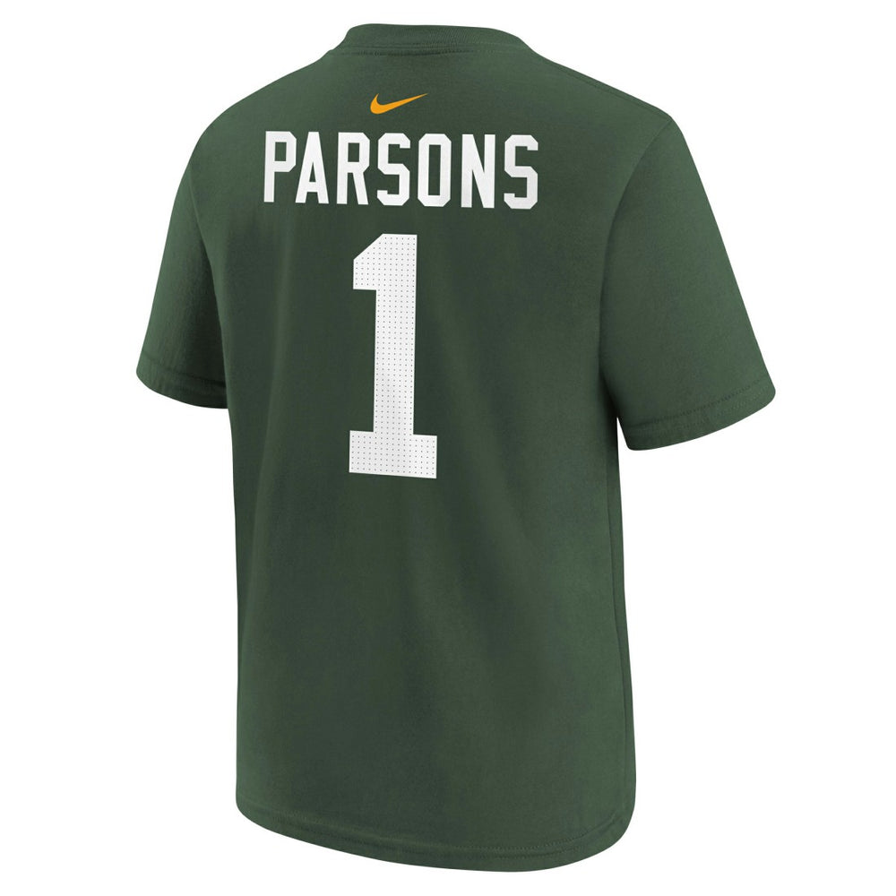Micah Parsons Green Bay Packers Youth Player Name & Number T-Shirt - Green - Nike
