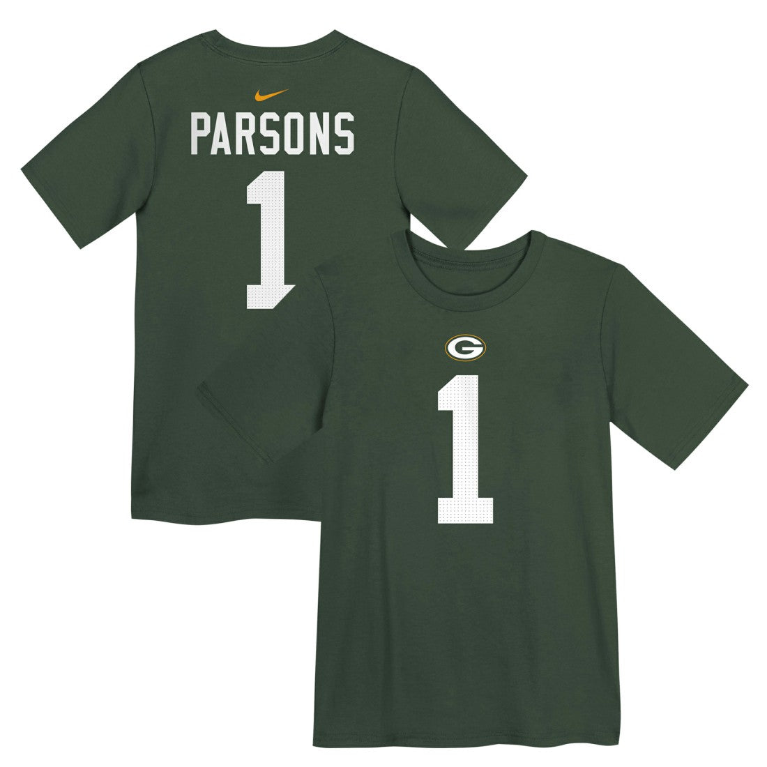 Micah Parsons Green Bay Packers Preschool Name & Number T-Shirt - Green - Nike