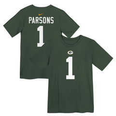 Micah Parsons Green Bay Packers Preschool Name & Number T-Shirt - Green - Nike