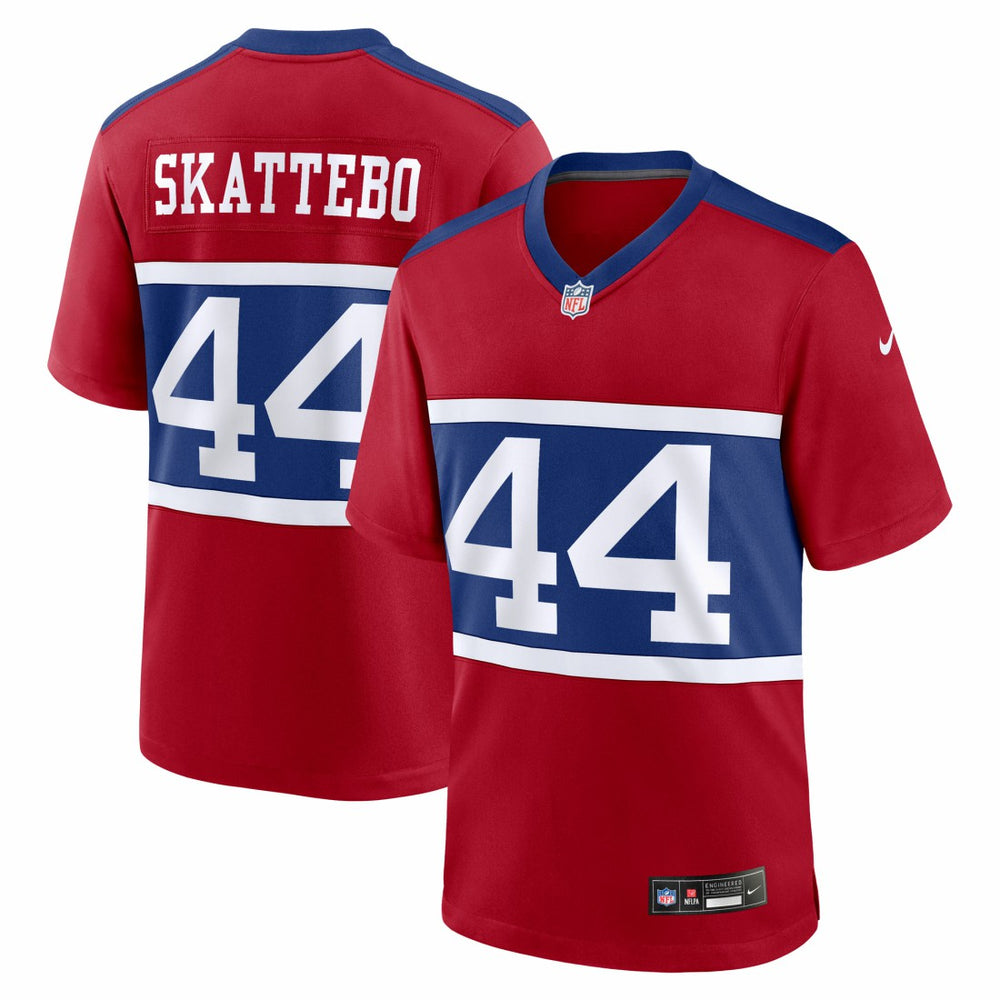 Cam Skattebo New York Giants Alternate Century Red Game Jersey - Red - Nike