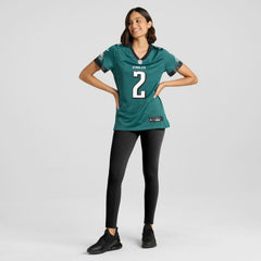 Jahan Dotson Philadelphia Eagles Women's Team Game Jersey - Midnight Green - Nike