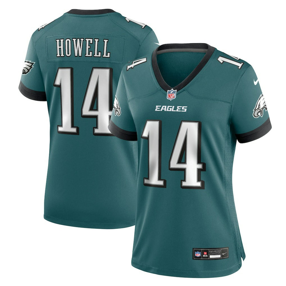 Sam Howell Philadelphia Eagles Women's Team Game Jersey - Midnight Green - Nike