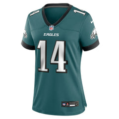 Sam Howell Philadelphia Eagles Women's Team Game Jersey - Midnight Green - Nike