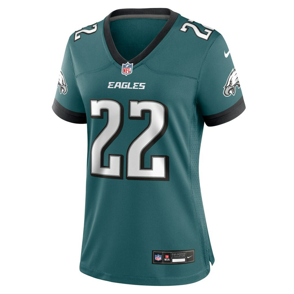 Mac McWilliams Philadelphia Eagles Women's Team Game Jersey - Midnight Green - Nike