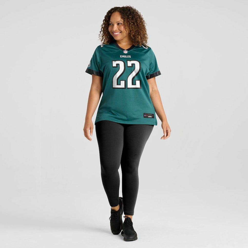 Mac McWilliams Philadelphia Eagles Women's Team Game Jersey - Midnight Green - Nike