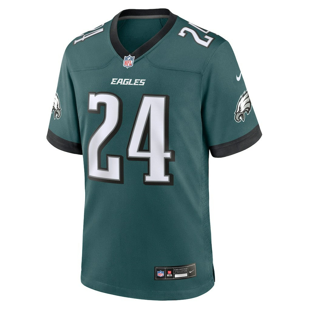Andrew Mukuba Philadelphia Eagles Team Game Jersey - Midnight Green - Nike