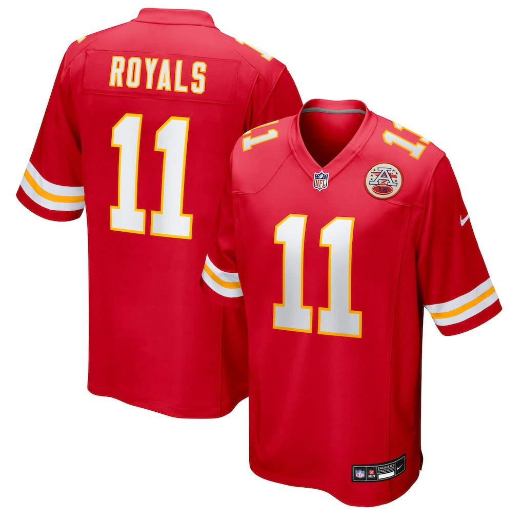 Jalen Royals Kansas City Chiefs Team Game Jersey - Red - Nike