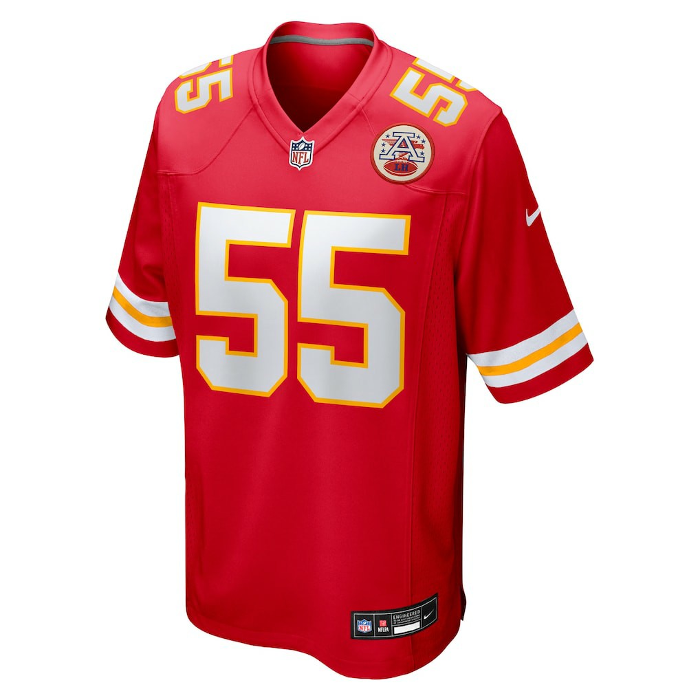 Omarr Norman-Lott Kansas City Chiefs Team Game Jersey - Red - Nike