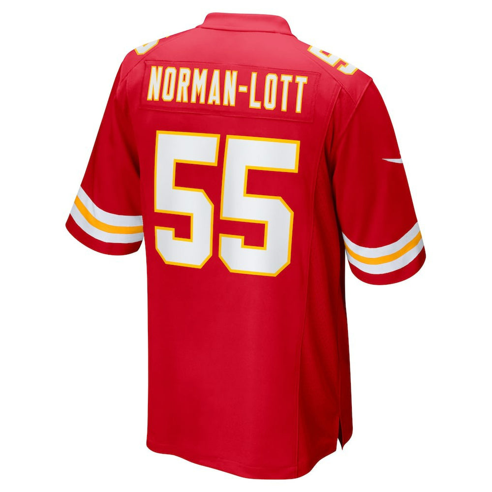 Omarr Norman-Lott Kansas City Chiefs Team Game Jersey - Red - Nike