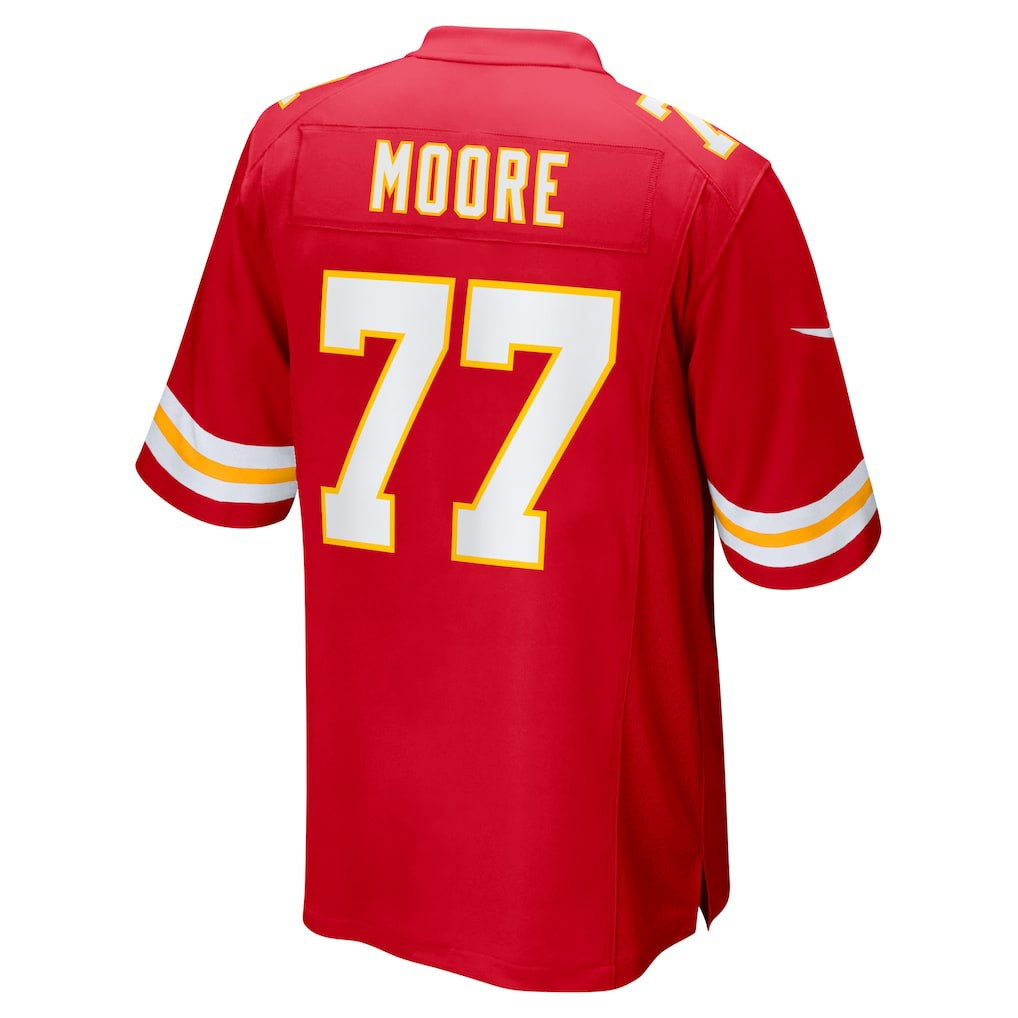 Jaylon Moore Kansas City Chiefs Team Game Jersey - Red - Nike