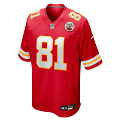 Nikko Remigio Kansas City Chiefs Team Game Jersey - Red - Nike