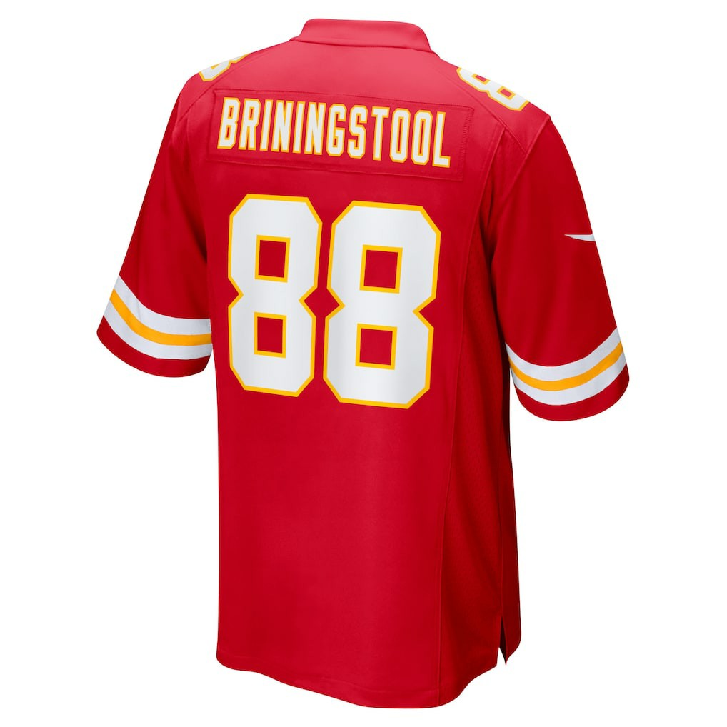 Jake Briningstool Kansas City Chiefs Team Game Jersey - Red - Nike