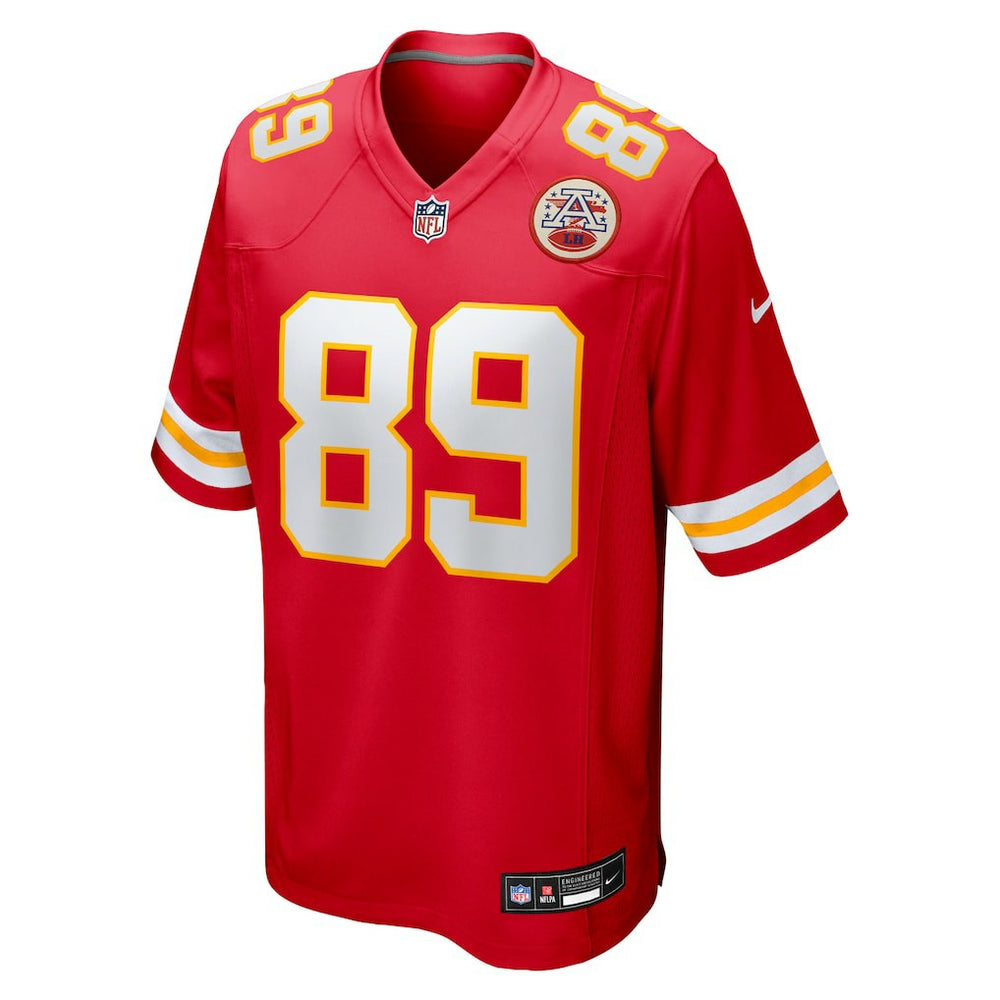 Jason Brownlee Kansas City Chiefs Team Game Jersey - Red - Nike
