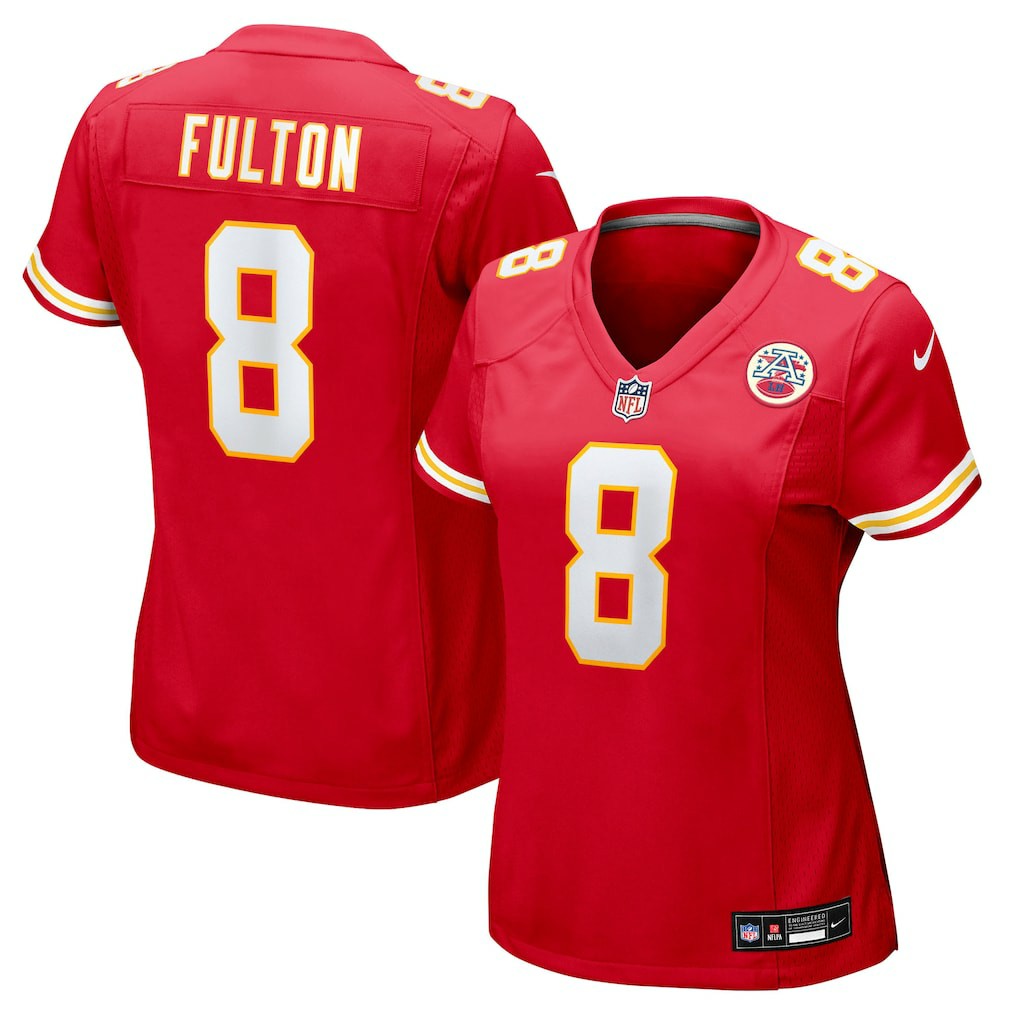 Kristian Fulton Kansas City Chiefs Women's Team Game Jersey - Red - Nike