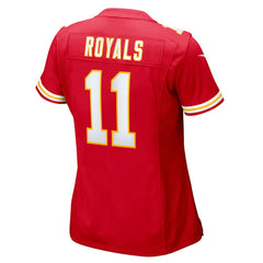 Jalen Royals Kansas City Chiefs Women's Team Game Jersey - Red - Nike