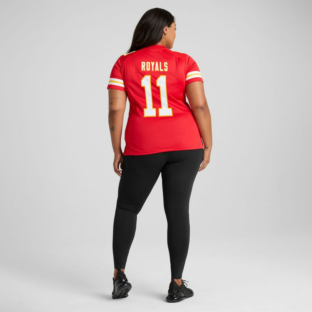 Jalen Royals Kansas City Chiefs Women's Team Game Jersey - Red - Nike