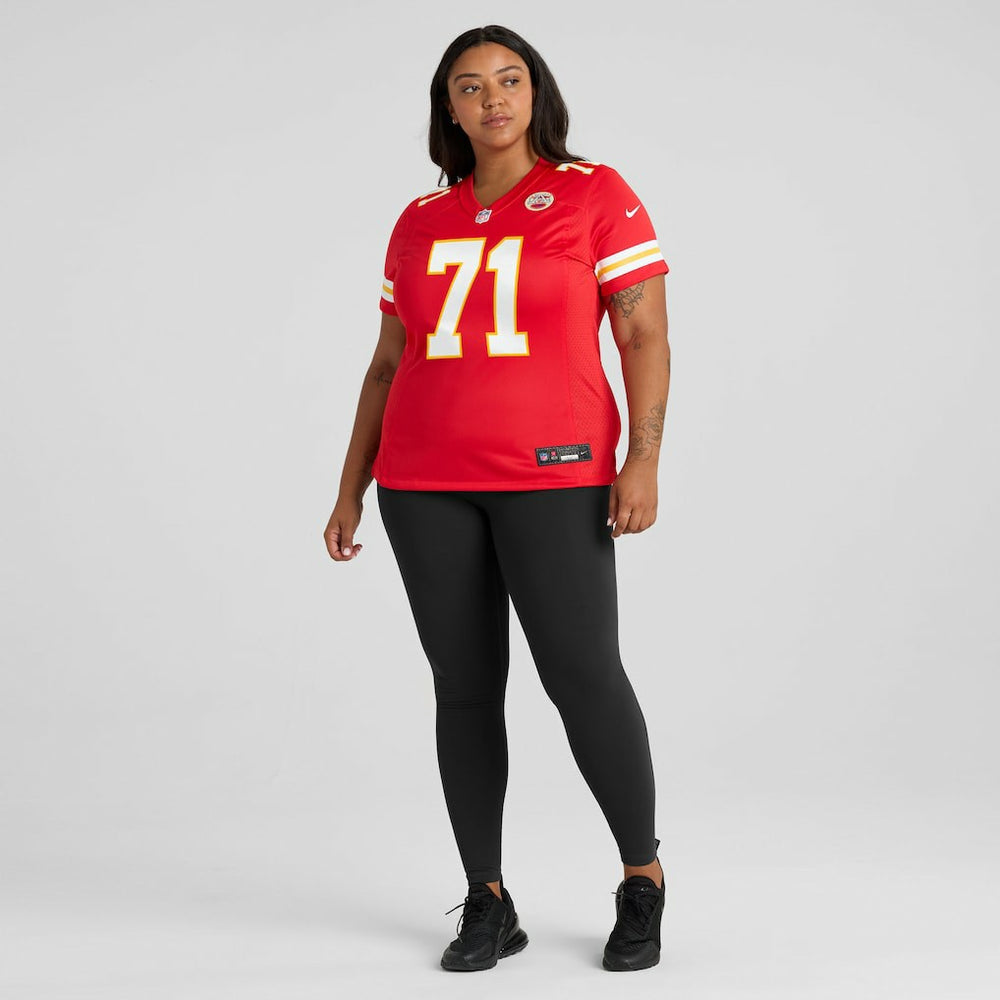 Josh Simmons Kansas City Chiefs Women's Team Game Jersey - Red - Nike