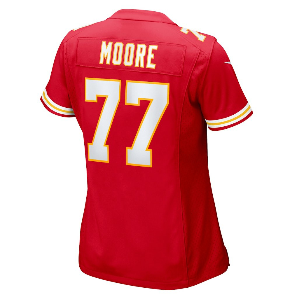 Jaylon Moore Kansas City Chiefs Women's Team Game Jersey - Red - Nike