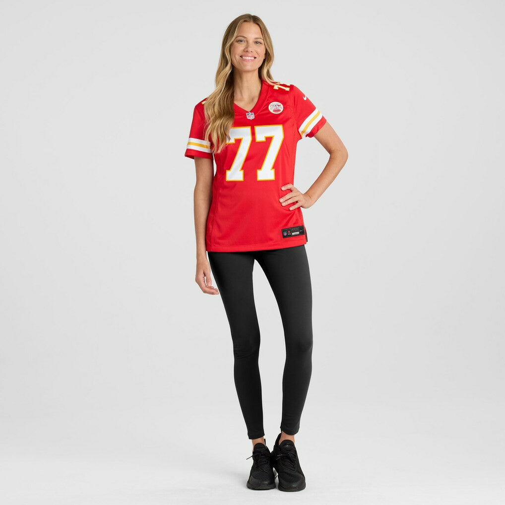 Jaylon Moore Kansas City Chiefs Women's Team Game Jersey - Red - Nike