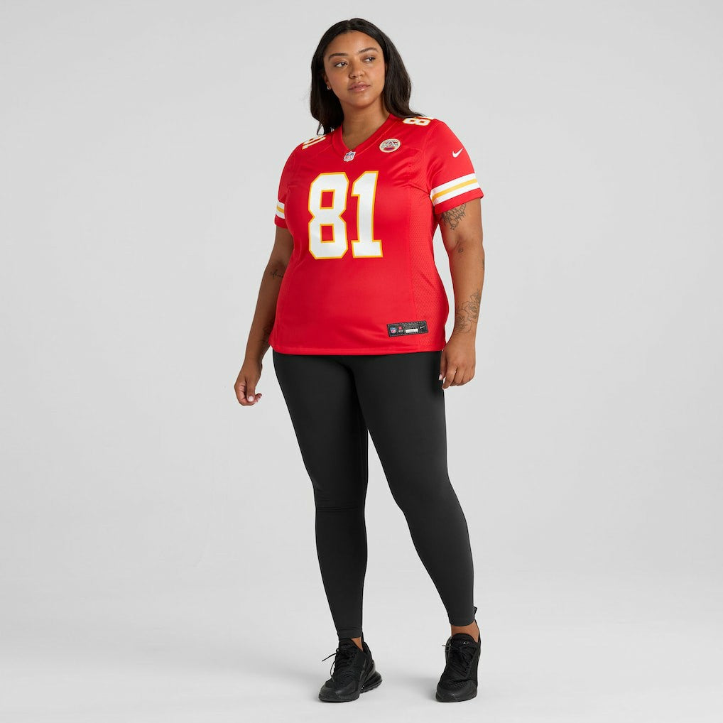 Nikko Remigio Kansas City Chiefs Women's Team Game Jersey - Red - Nike