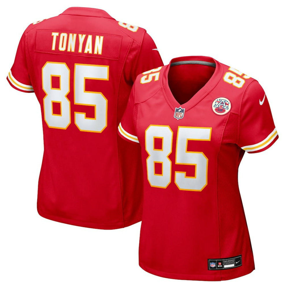 Robert Tonyan Kansas City Chiefs Women's Team Game Jersey - Red - Nike