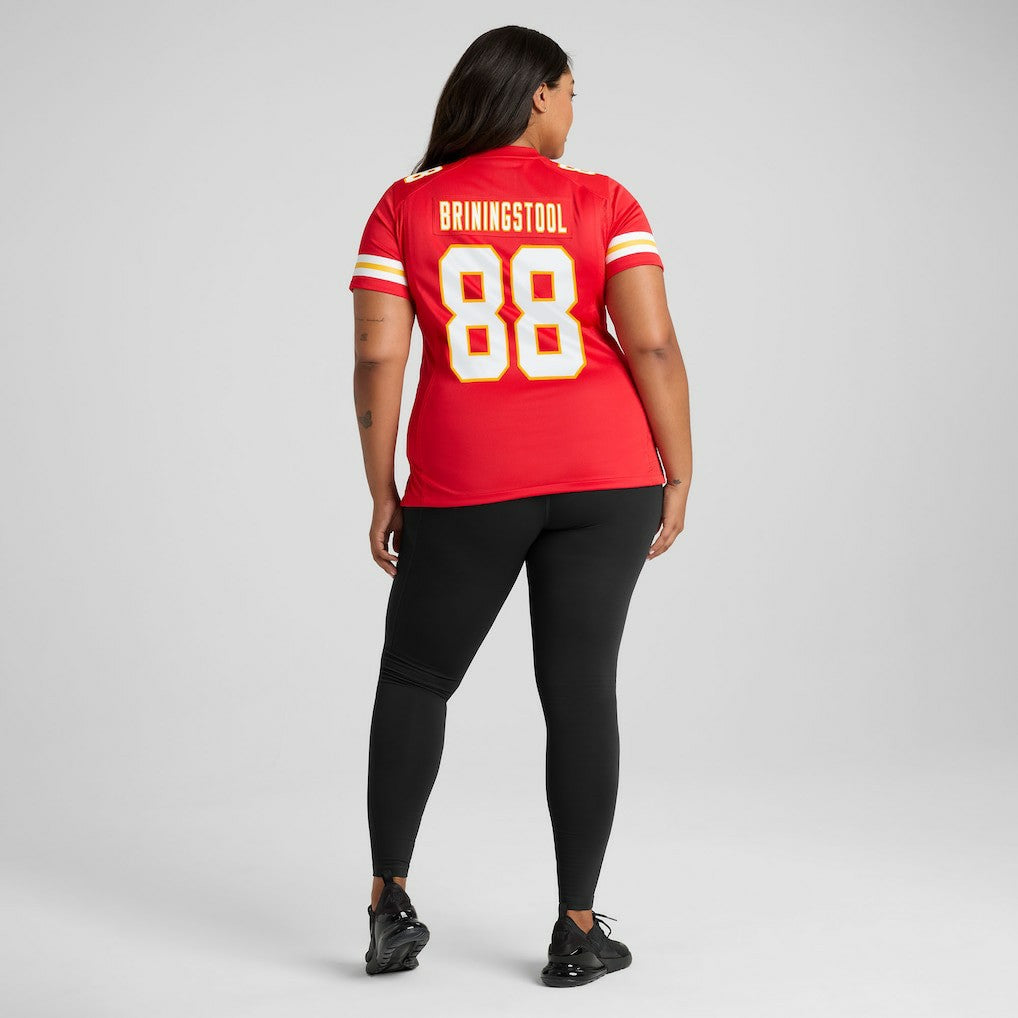 Jake Briningstool Kansas City Chiefs Women's Team Game Jersey - Red - Nike