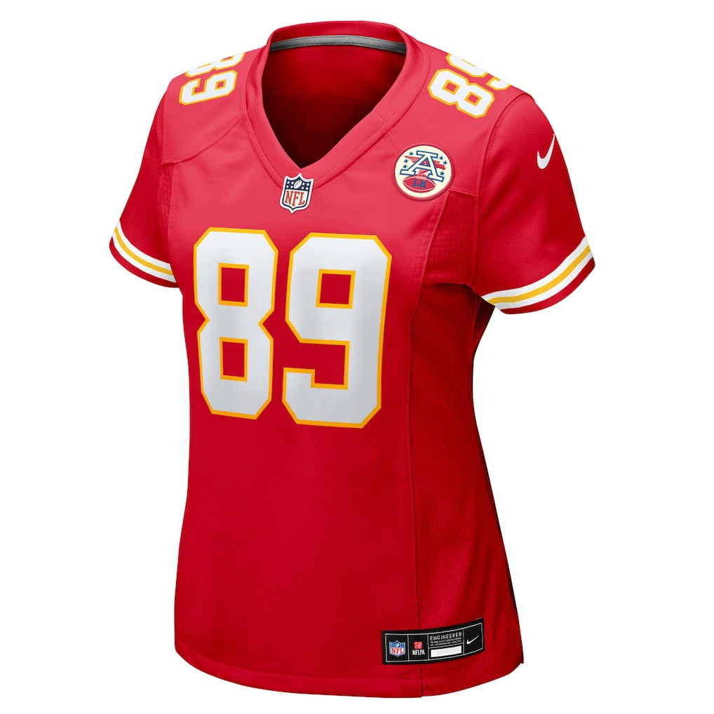 Jason Brownlee Kansas City Chiefs Women's Team Game Jersey - Red - Nike