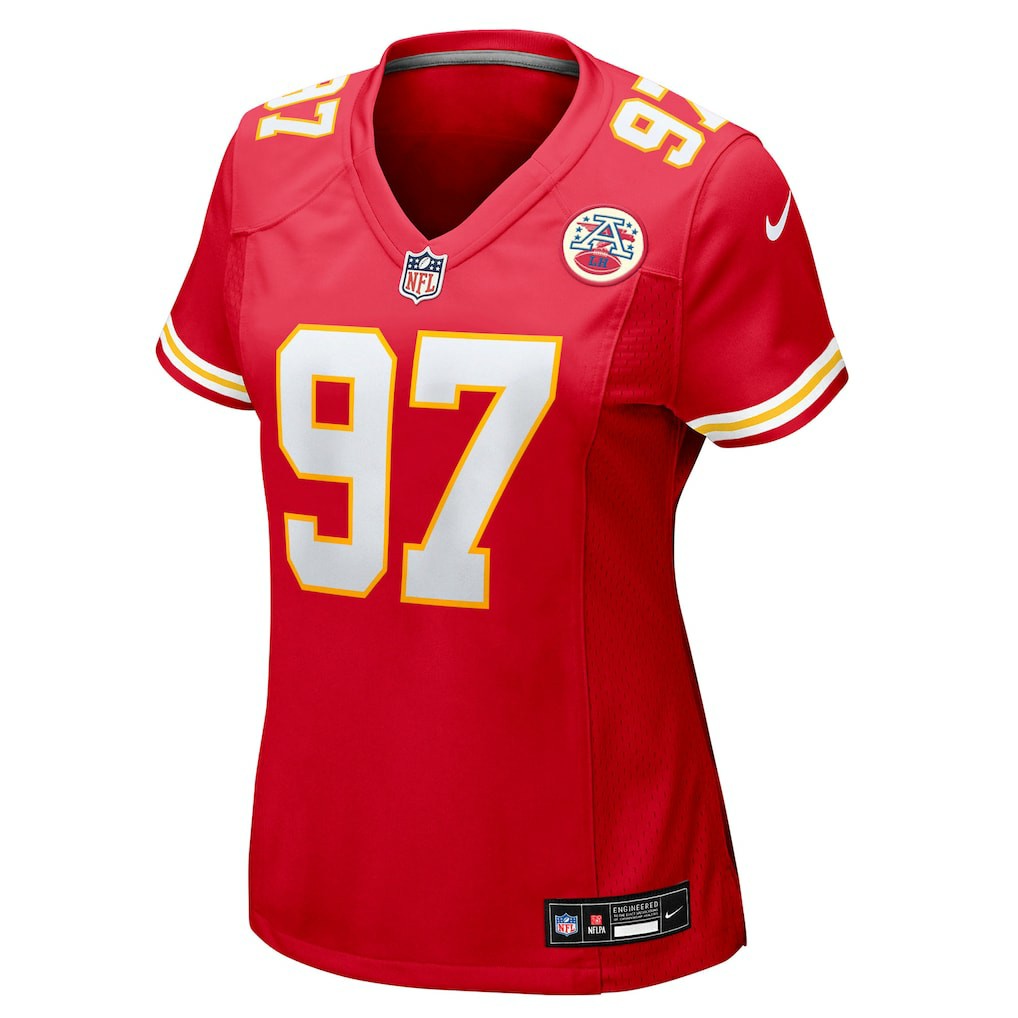 Ashton Gillotte Kansas City Chiefs Women's Team Game Jersey - Red - Nike