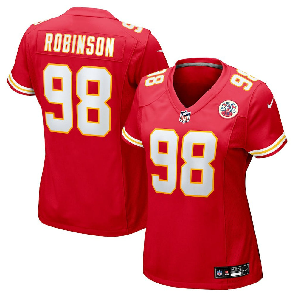 Janarius Robinson Kansas City Chiefs Women's Team Game Jersey - Red - Nike