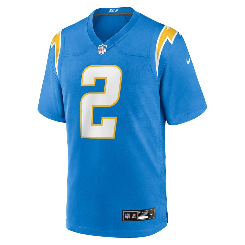 Elijah Molden Los Angeles Chargers Team Game Jersey - Powder Blue - Nike