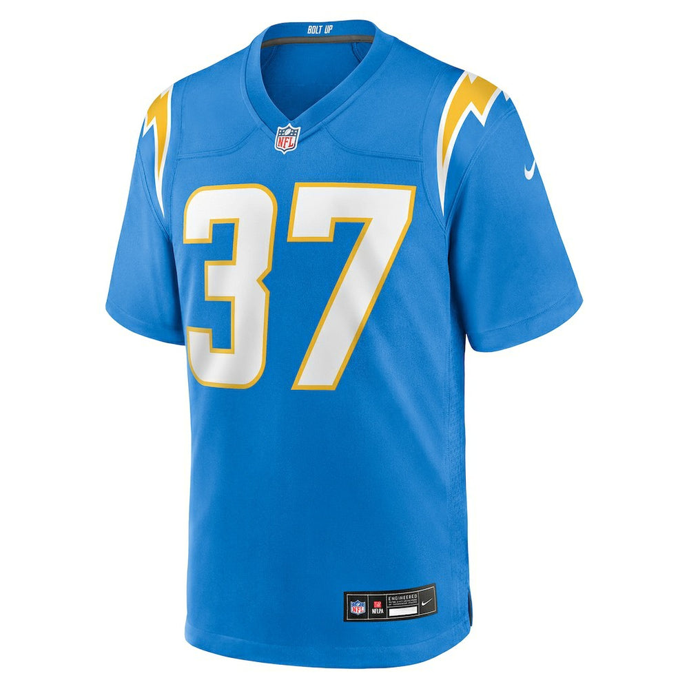 Jordan Oladokun Los Angeles Chargers Team Game Jersey - Powder Blue - Nike