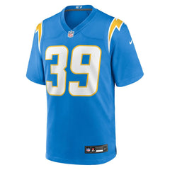 Eric Rogers Los Angeles Chargers Team Game Jersey - Powder Blue - Nike