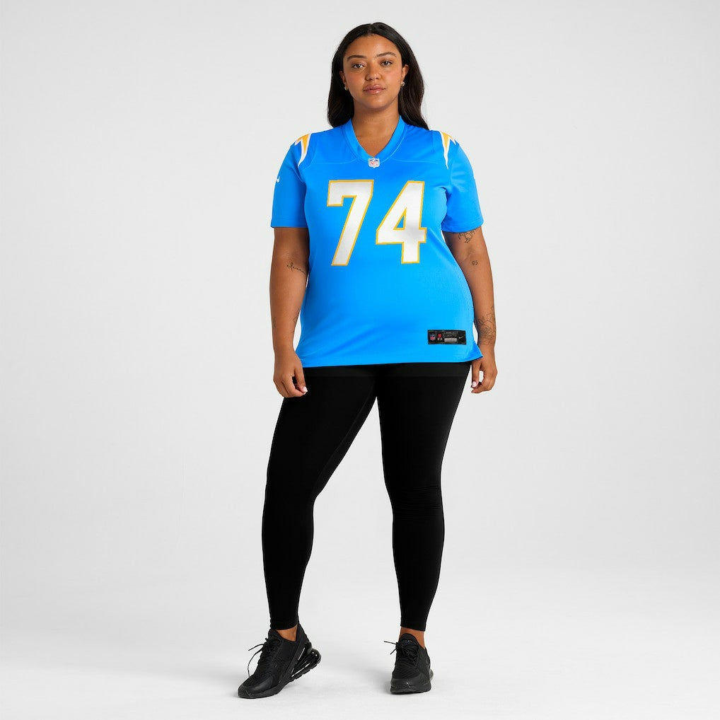 Austin Deculus Los Angeles Chargers Women's Team Game Jersey - Powder Blue - Nike