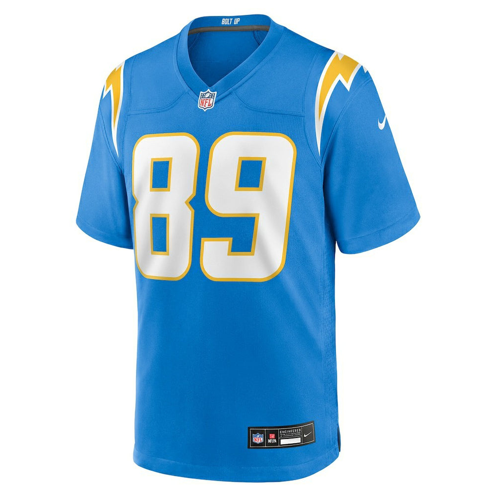 Will Dissly Los Angeles Chargers Team Game Jersey - Powder Blue - Nike
