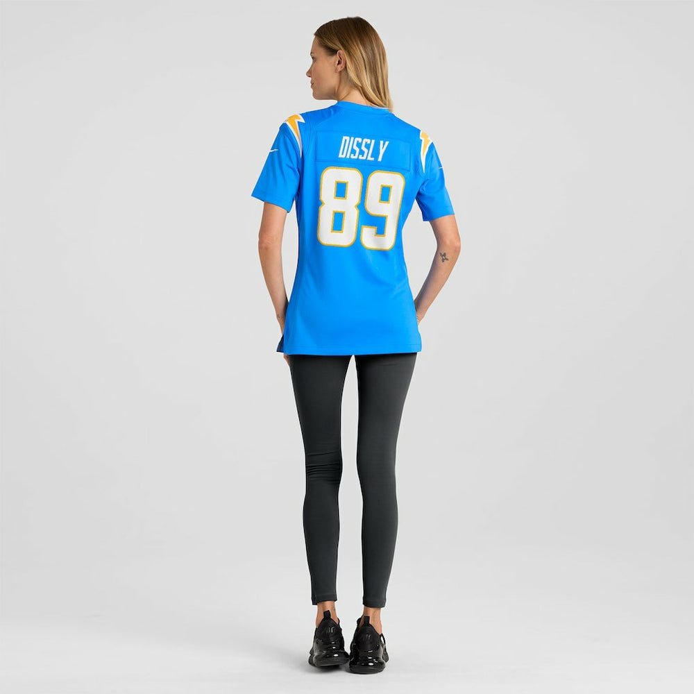 Will Dissly Los Angeles Chargers Women's Team Game Jersey - Powder Blue - Nike