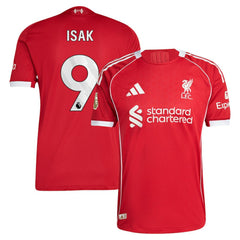 Adidas - Alexander Isak Liverpool 2025/26 Home Player Jersey - Red