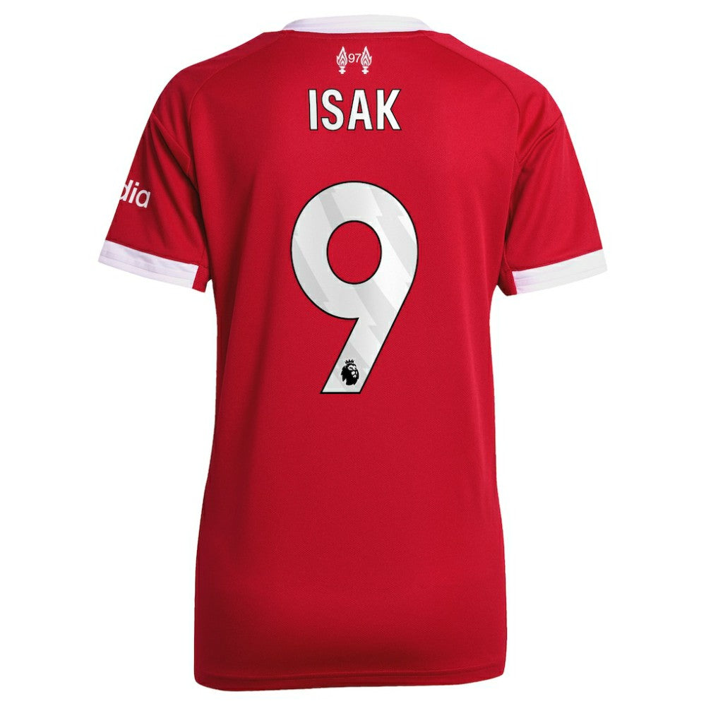 Adidas - Alexander Isak Liverpool Women's 2025/26 Home Replica Player Jersey - Red