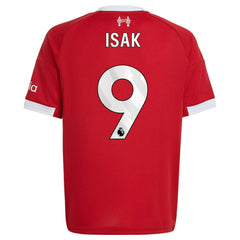 Adidas - Alexander Isak Liverpool Youth 2025/26 Home Replica Player Jersey - Red