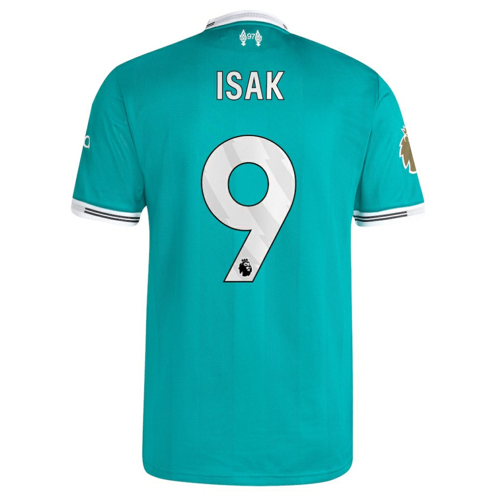 Adidas - Alexander Isak Liverpool 2025/26 Third Player Jersey - Green