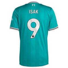 Adidas - Alexander Isak Liverpool 2025/26 Third Replica Player Jersey - Green