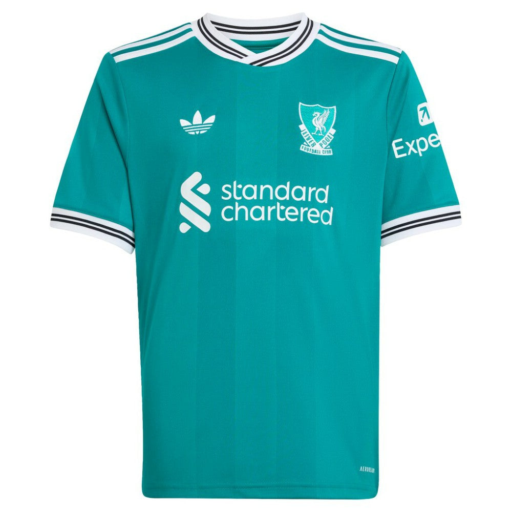 Adidas - Alexander Isak Liverpool Youth 2025/26 Third Replica Player Jersey - Green