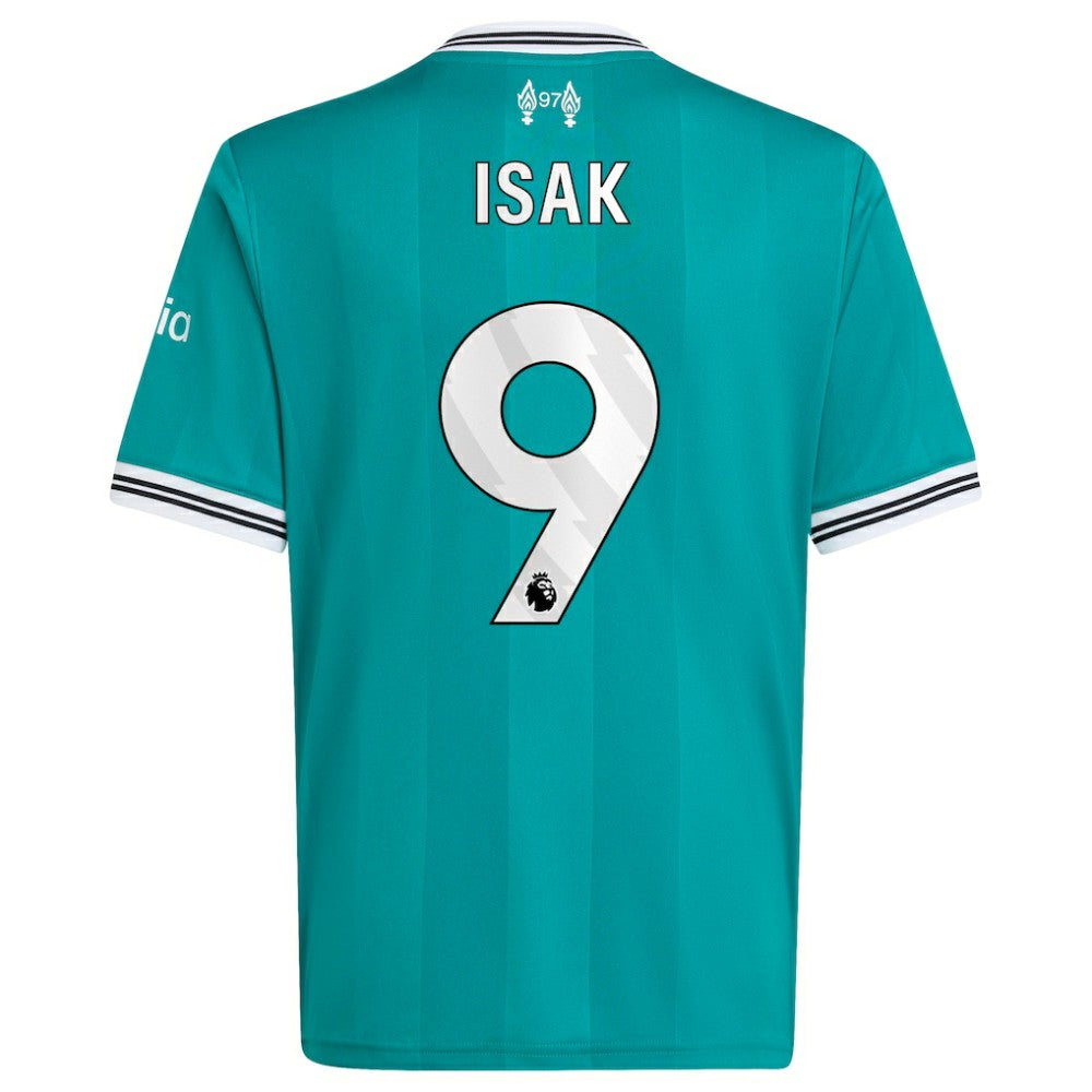 Adidas - Alexander Isak Liverpool Youth 2025/26 Third Replica Player Jersey - Green