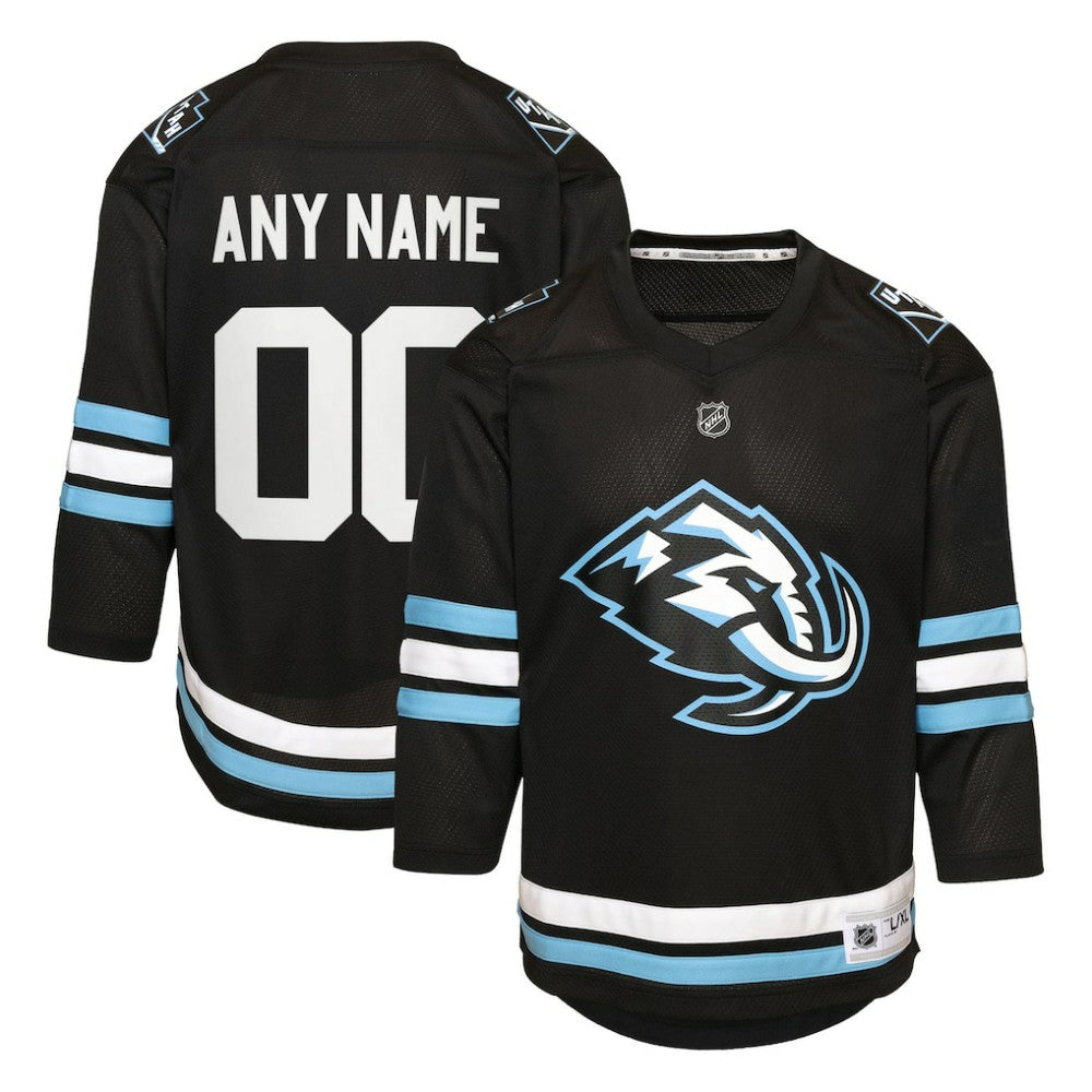 Utah Mammoth Youth Home Replica Custom Jersey - Black | NHL on sale